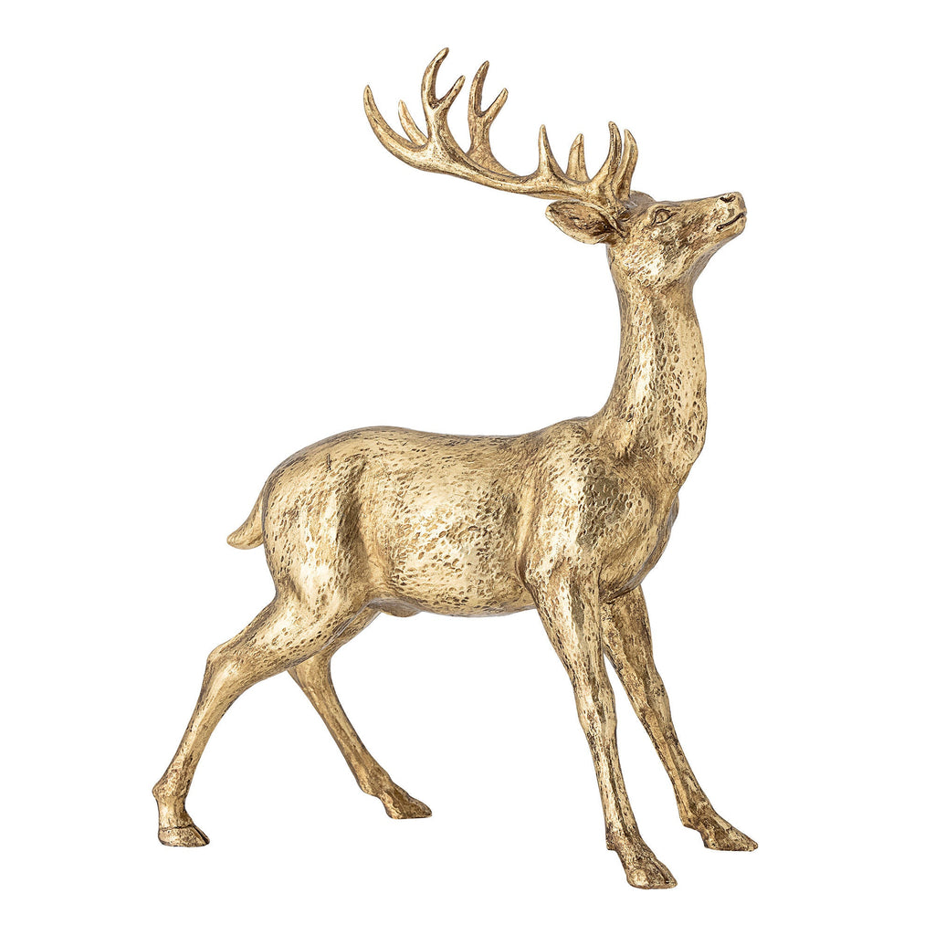 Bloomingville Keera Deer, Gold, Polyresin - Lund und Larsen