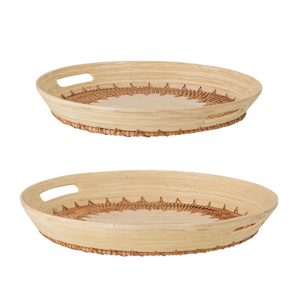 Bloomingville Lany Tray, Nature, Bamboo - Lund und Larsen