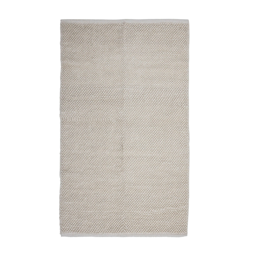 Bloomingville Madeleine Rug, White, Wool - Lund und Larsen