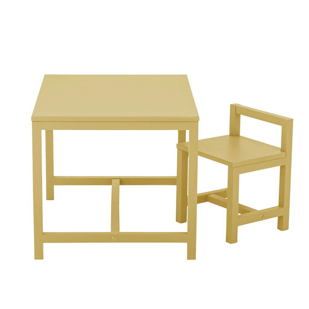 Bloomingville MINI Rese Chair, Yellow, MDF - Lund und Larsen