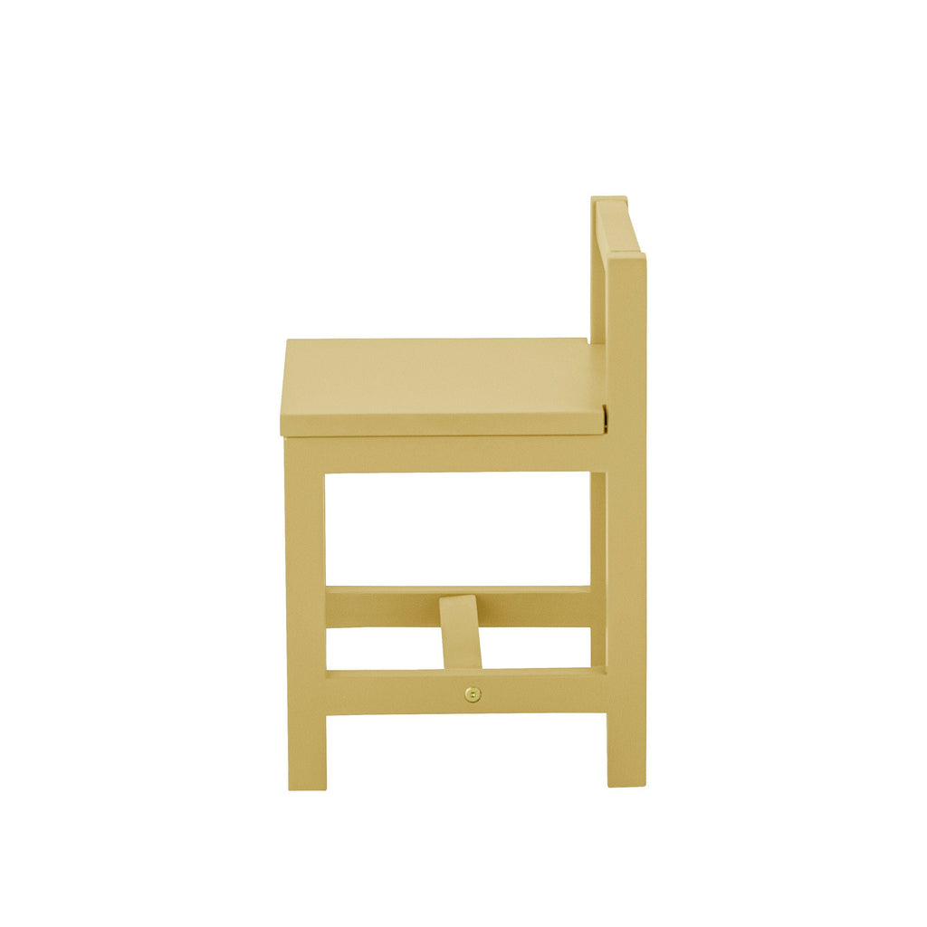 Bloomingville MINI Rese Chair, Yellow, MDF - Lund und Larsen