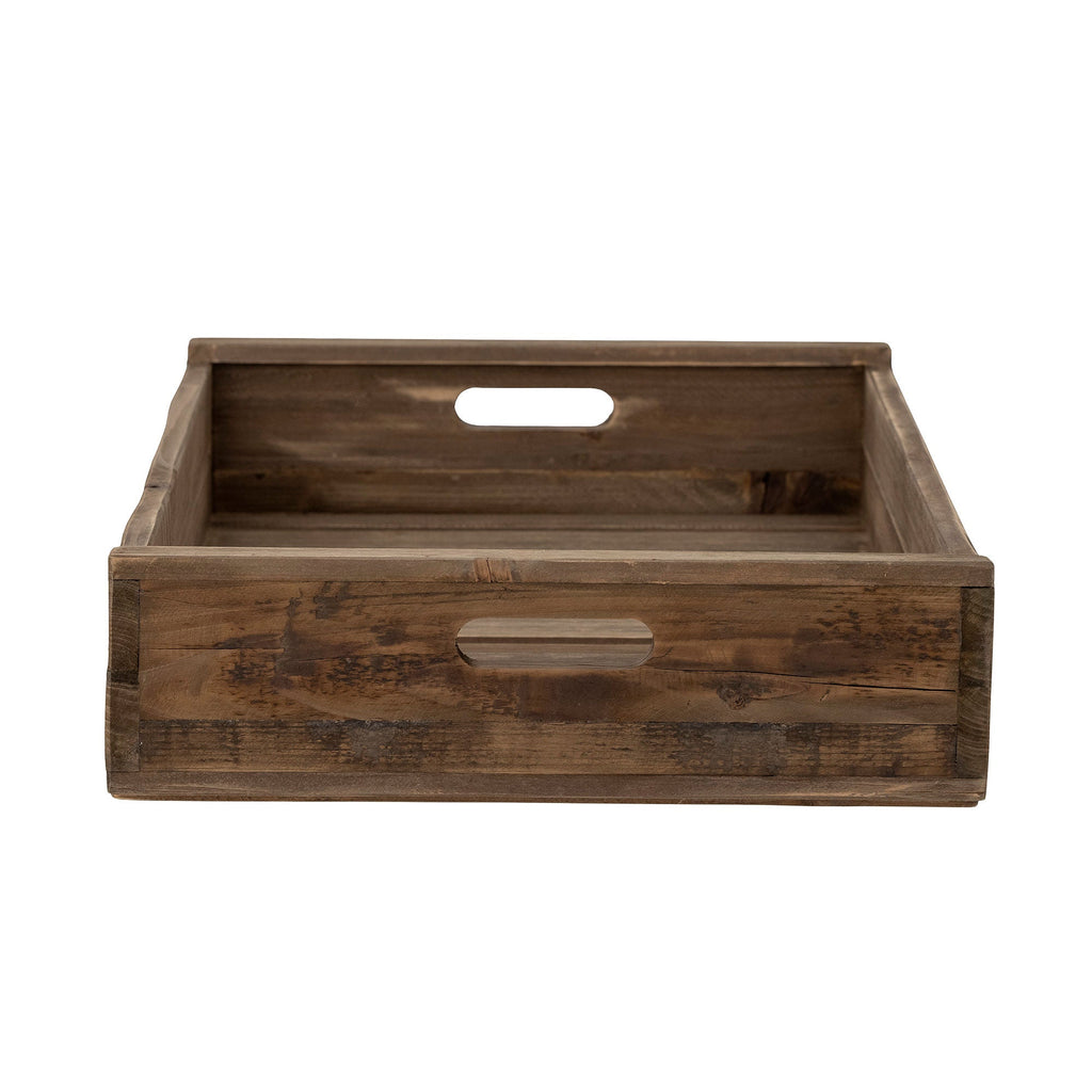 Bloomingville Nandor Tray, Brown, Firwood - Lund und Larsen