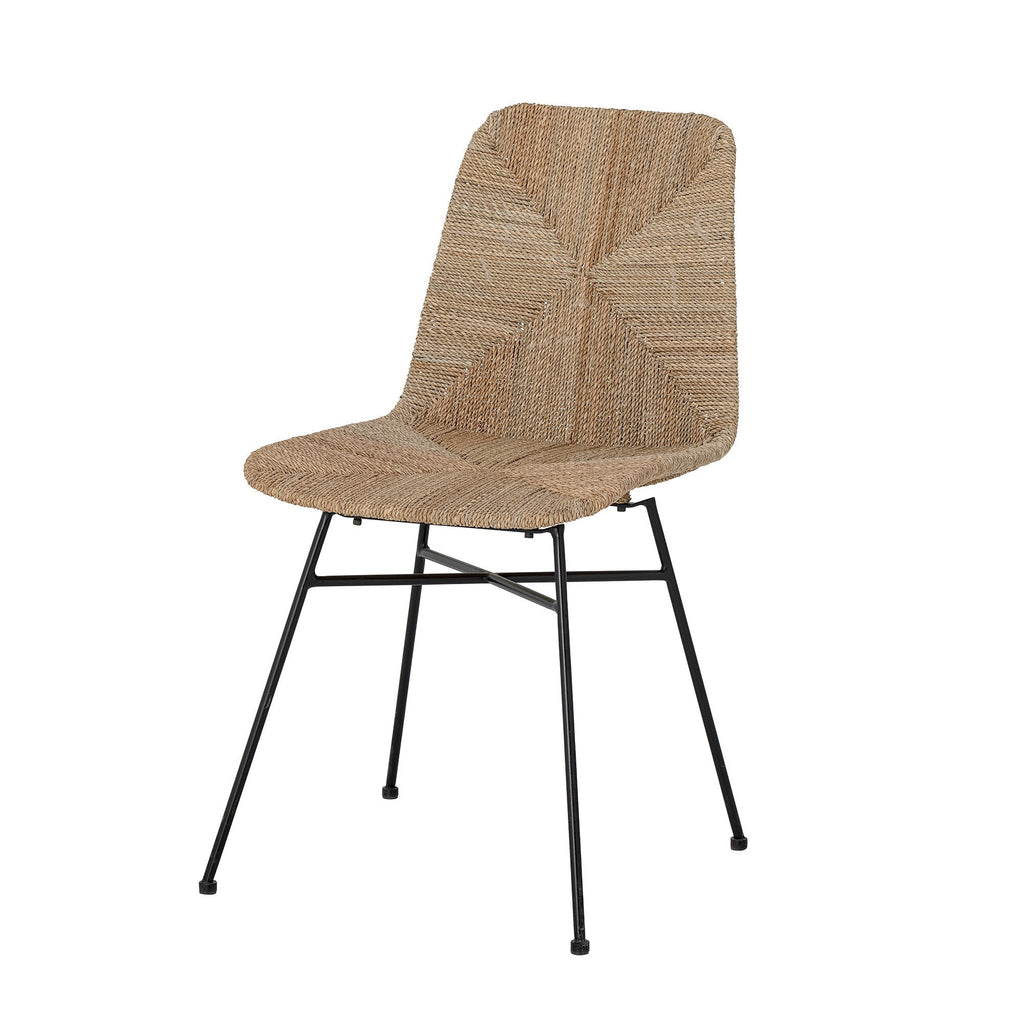 Bloomingville Nor Dining Chair, Nature, Lampakanay - Lund und Larsen