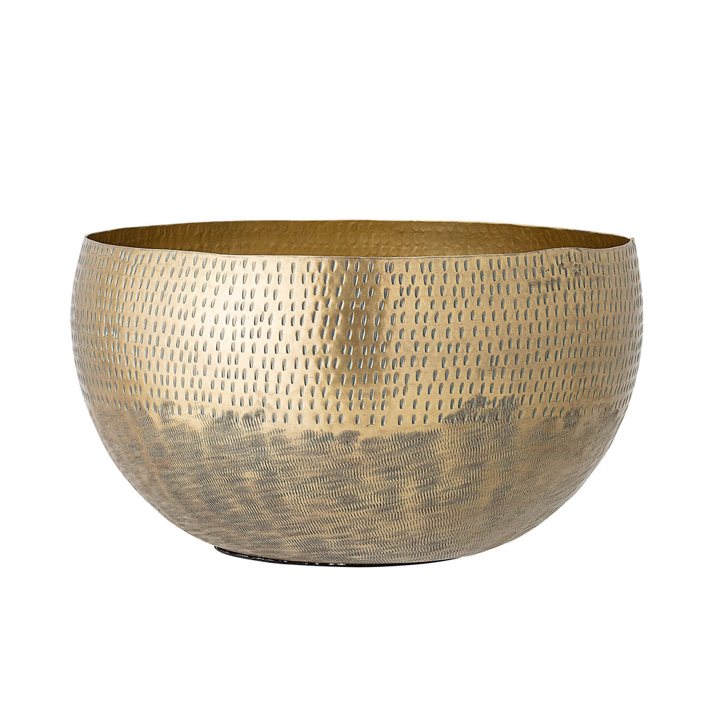 Bloomingville Pan Bowl, Brass, Aluminum - Lund und Larsen