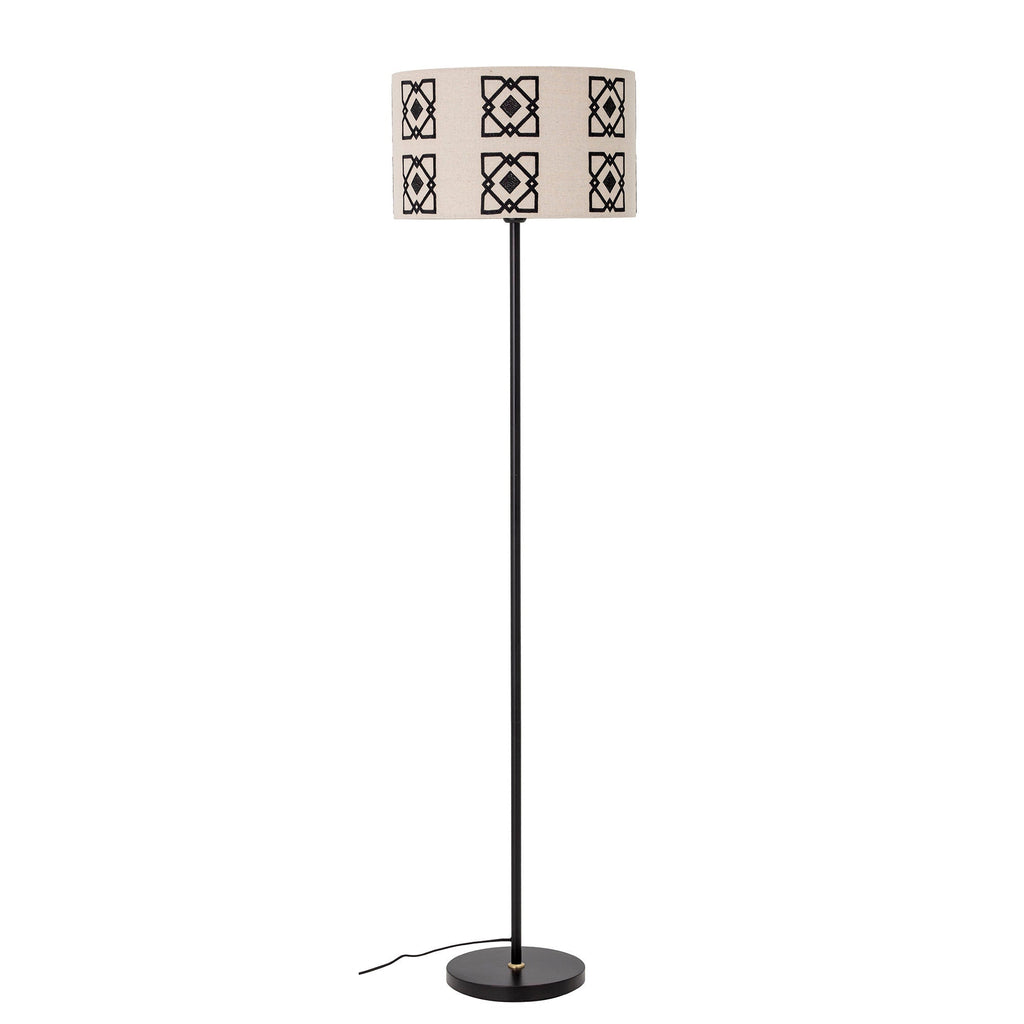 Bloomingville Selita Floor Lamp, Black, Metal - Lund und Larsen