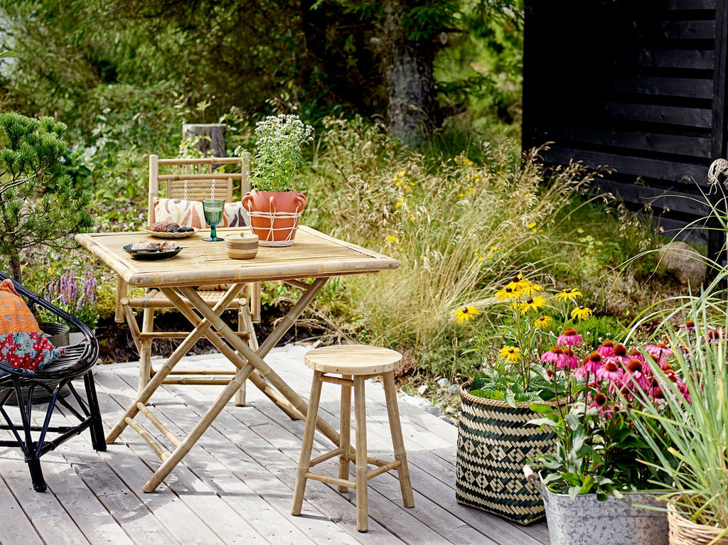 Bloomingville Sole Dining Table, Nature, Bamboo - Lund und Larsen